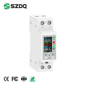 Đồng hồ đo năng lượng đa năng một pha 16 bảo vệ OV/UV/oC/OL/OT trì hoãn kích hoạt chu kỳ/thời gian/Power-up điều khiển dữ liệu rõ ràng - Product Image 5