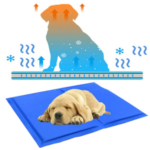 Hot Sales Summer Cooling Gel Pet <b>Mat</b> Pet Cooling Bed Touch Fabric Cooling Memory Sponge PVC Ice Silk Dog and <b>cat</b> <b>Mat</b> - Product Image 3