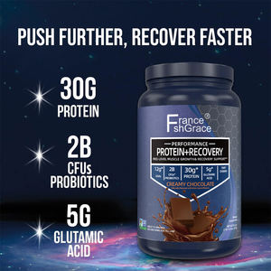 Suplemento de Proteína Personalizado para la Recuperación, Proteína Vegana en Polvo, Sin Gluten, Sabor a Chocolate Cremoso, para Desarrollar Músculo y Recuperar Proteína - Product Image 5