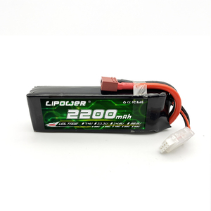 แบตเตอรี่ 11.1V 2200mAh 3S อัตราการคายประจุสูง สำหรับโดรน พร้อมหัวต่อ XT60 และปลั๊ก JST สำหรับของเล่น RC รถแข่ง เรือ VO-2200 22 - Product Image 6