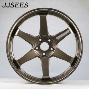 Rines Forjados Personalizados JJSEES 5x120 5x112 Volk Racing Te37 SL para BMW M340i M2 F87 M3 F80 G80 E92 M4 F82 Tesla Model 3 vw Golf - Product Image 4