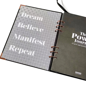 Nhật Ký Lòng Biết Ơn & Chánh Niệm In Hình Xoắn Ốc Sang Trọng | Mẫu Lòng Biết Ơn, Sổ Kế Hoạch Tự Chăm Sóc, Nhật Ký Tích Cực - Product Image 2