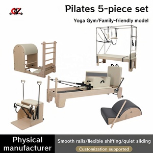 เครื่องพิลาทิส รีฟอร์เมอร์ CZFIT ทำจากไม้ ทนทาน ปรับได้ เหมาะสำหรับใช้ในสตูดิโอเชิงพาณิชย์ การเพาะกาย และการออกกำลังกายที่บ้าน - Product Image 1