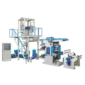 Double color film blowing extrusion machine mingde color striped blown plastic pp/pe film extruders machine China