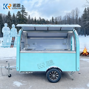 Remorque alimentaire mobile 2026 avec cuisine complète, chariot de hot-dogs vietnamiens, chariot de churros avec boutique de crème glacée, remorque à crêpes belge - Product Image 1
