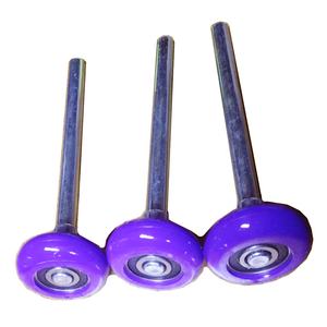 Haute qualité 4 \ "tige 2*4 portes sectionnelles à rouleaux en acier Design industriel durable en nylon rouleau de <span class=keywords><strong>porte</strong></span> de garage accessoire d'abri Wuxi - Product Image 1