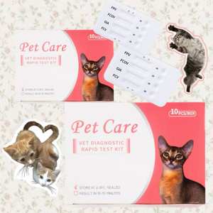 <span class=keywords><strong>Test</strong></span> rapide d'anticorps contre l'herpèsvirus félin de type 1 Détection des maladies des animaux de compagnie Santé des animaux de compagnie (FHV) Détection des maladies des animaux de compagnie vétérinaires - Product Image 2