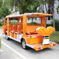Bus électrique utilitaire de tourisme coloré personnalisé à 11 places, le plus populaire et le plus vendu, avec accessoires, à vendre
