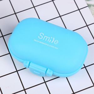 2025 High Quality <b>Portable</b> Plastic Shaker Bottle Pill Box Custom Made Pill Box with <b>Lock</b> Four Small Points - Product Image 6