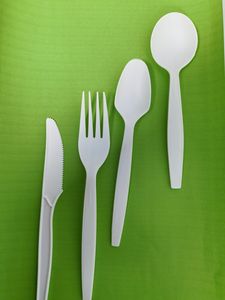 Prix de gros Xinyu – Ensemble de couverts jetables compostables <span class=keywords><strong>CLPA</strong></span> de 7 pouces (cuillère à soupe) – Écologique, biodégradable, recyclable, moderne - Product Image 6