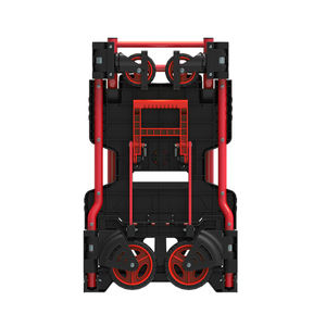 Troli Dorong 2-in-1 Tugas Berat Kapasitas 136kg dengan Desain Lipat Mudah Disimpan dan Dibawa - Product Image 6