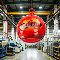 Extincteur automatique Fireball, boule à poudre sèche, 110 mm, portable, montage mural, portée de 1,3 m, CE ISO9001, fournitures de lutte contre l'incendie