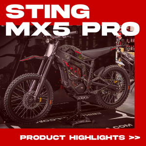 Bicicleta Eléctrica de Carreras Talaria Sting MX5, 7 Velocidades, Cuadro de Aleación de Aluminio, Baterí<span class=keywords><strong>a</strong></span> de Litio, 3 Modos de Conducción, Incluido Hyper 60 <span class=keywords><strong>km</strong></span> - Product Image 4