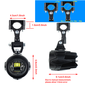 Luces antiniebla para motocicleta <span class=keywords><strong>BMW</strong></span>, lámpara LED auxiliar de conducción con protección para <span class=keywords><strong>BMW</strong></span> <span class=keywords><strong>R1200GS</strong></span> - Product Image 4