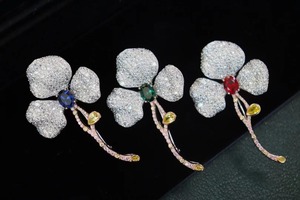 Nouvelle Broche Feuille de Corail en Argent Sterling pour Femme, Micro-Incrustation de Zircon Cubique, Idéale pour Mariages, Fêtes, Fiançailles, Cadeau - Product Image 6