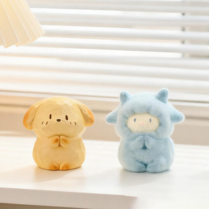 Figuras de Resina de Animales Yu Mo, Lindas Decoraciones de Escritorio, Juguetes en Caja Sorpresa, Recuerdo para el Hogar, Regalo - Product Image 2