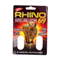 Emballage personnalisé sous blister pour les pilules Rhino pour l'amélioration des performances masculines, boîtes d'emballage et cartes blister 3D, boîte pour la performance sexuelle masculine