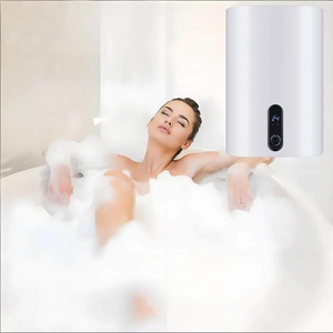 <span class=keywords><strong>Chauffe</strong></span>-<span class=keywords><strong>eau</strong></span> électrique mural mince et <span class=keywords><strong>plat</strong></span> avec thermostat, 30L, double réservoir en acier inoxydable, classe énergétique A - Product Image 1