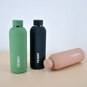 Yeway New Arrival Stainless Steel Insulated Water <b>Bottle</b> Vacuum <b>Thermal</b> Flask Stainless Steel Lid and Various Colors 17oz/500ml - Product Image 1