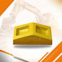 Pièces de rechange robustes pour compacteur 2V7053, 3,46 kg, pour engins de construction, dents de fonderie haute résistance