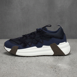 Suprex Enterprises Compassor Sneakers, fermeture à lacets, empeigne en PU, imprimé léopard, anti-odeur, marine, couleur personnalisable, semelle en caoutchouc, pour homme - Product Image 5