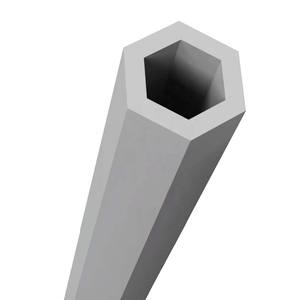 6061 6063 7075 Anodized nhôm trang trí vuông tròn hình bầu dục Ống <span class=keywords><strong>1050</strong></span> 1060 3003 đùn nhôm hồ sơ - Product Image 4