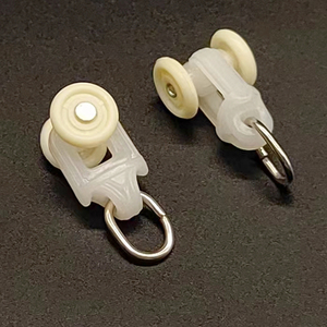 Rieles de cortina deslizantes motorizados de acero inoxidable de 38mm de alta calidad, polea de pista de hierro moderna, corredor de gancho de Metal, accesorios al por mayor - Product Image 1