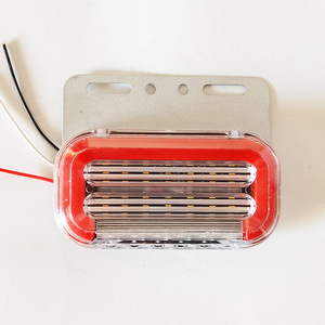 ไฟเลี้ยวข้างรถพ่วงแบบยูนิเวอร์แซล 24V LED กันน้ำ พร้อมไฟส่องพื้น - Product Image 5