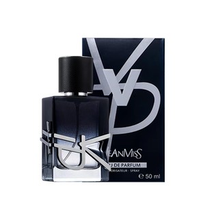 Perfume Ecológico para Hombre de 100 ml, Marca Privada, Botella Negra Degradada, Fragancia Amaderada de Larga Duración, Spray, Logotipo Personalizado OEM - Product Image 1