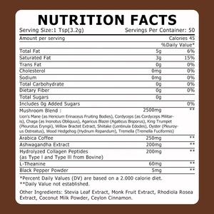 กาแฟเห็ดสำเร็จรูปแบบผง OEM ODM ผสมสารสกัดจากอัชวกันดา สำหรับผู้ใหญ่ เพิ่มพลังงาน สมาธิ กาแฟผงผสมเห็ดหลายชนิด - Product Image 4