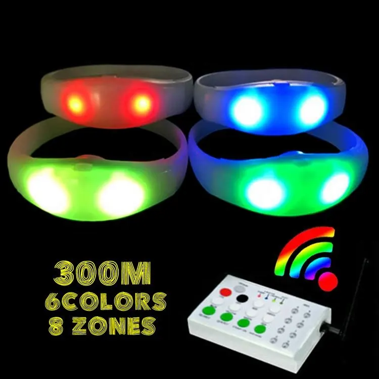 Hot Sale Party Accessories Blinking LED Wristbands Bracelet With Light