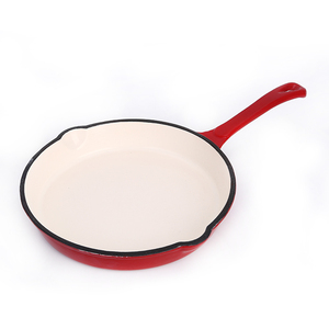 Utensilios de cocina de Metal OEM, sartén de hierro fundido esmaltado, embalaje, juego de cena - Product Image 5
