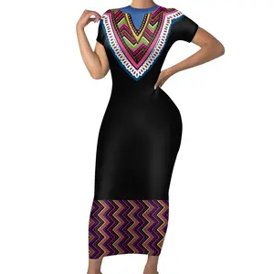 Jurk 2021 Zomer Mode Vrouwen Sexy Kleding Party Womens Casual Zwart Ankara Kente Afrikaanse Jurken Voor Vrouwen Kleding