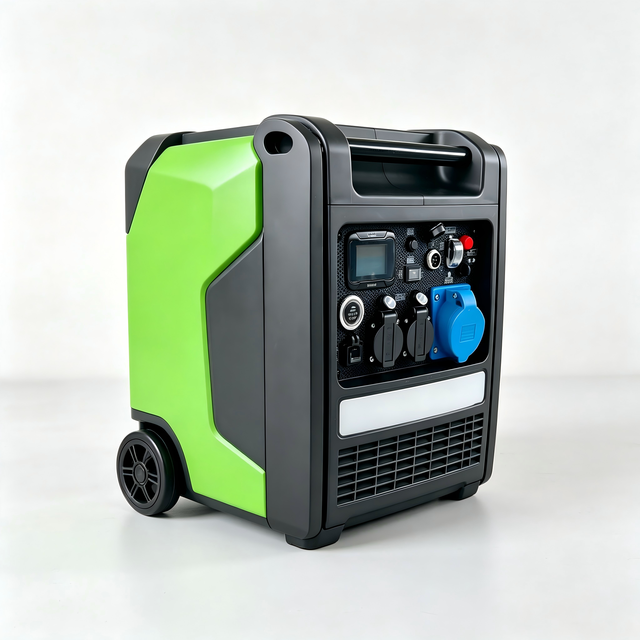 Portable Tri Fuel Silent Inverter Generator 5500W Pure Sine Wave 50/60Hz Electric & APP Remote Start Emergency Home Backup Power