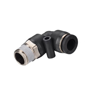 Conector Rápido Desto Pb8-02, Codo Roscado para Agua, Gas, Aceite y Piezas Neumáticas - Product Image 4