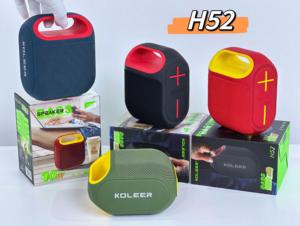 H52 Xách Tay Loa Siêu Trầm Không Dây Loa Chuyên Nghiệp FM Radio/TF/USB Vải Không Thấm Nước Hoạt Động Stereo RGB Loa Nhà Máy Giá - Product Image 3