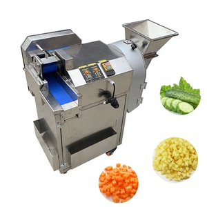 Commercial haute capacité alimentaire fruits tranchage dés oignon carotte concombre <span class=keywords><strong>pomme</strong></span> <span class=keywords><strong>de</strong></span> <span class=keywords><strong>terre</strong></span> légumes coupe Cutter Machine - Product Image 1