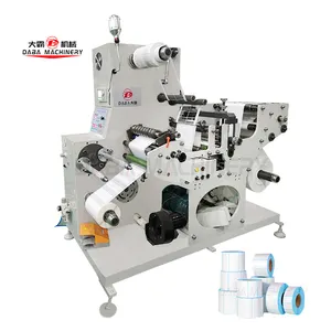 rotate thermal roll label roller die cutting machine