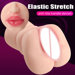 Nouvelle Coupe Masturbatrice 3-en-1 pour Homme, Jouet Sexuel Réaliste Vagin pour Hommes, Masseur Sexuel pour Hommes, Jouets Sexuels en <span class=keywords><strong>Latex</strong></span> pour Adultes - Product Image 3