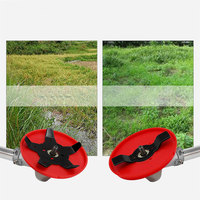 Lame de Disque Polyvalente pour Désherbage de Jardin – Outil Double Usage pour Débroussailleuse, Tondeuse et Champs de Riz ou Terres Arides