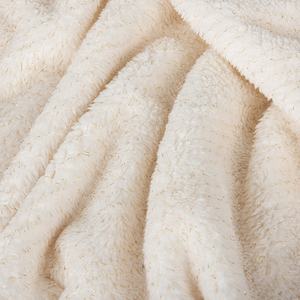 Wholesale 100% Polyester Two Side Micro Polar Sheepskin <strong>Sherpa</strong> Fleece Fabric for Blanket <strong>Sherpa</strong> Hoodie Fabric <strong>Material</strong> - Product Image 5