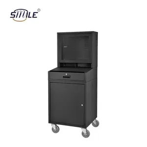 CHNSMILE Customizable Sheet Metal Fabrication Removable Dustproof Computer Cabinet Industrial PC Cabinet Workstation
