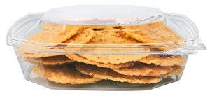Factory Direct Contenants alimentaires en plastique anti-buée de 48oz Couvercles inviolables Boîtes en plastique recyclables pour salade pain à emporter - Product Image 2