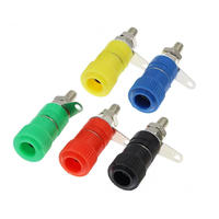 Connecteur banane QZ JS-910B 4 mm, borne de liaison femelle, connecteur de terminal d'amplificateur pour fiches bananes 4 mm