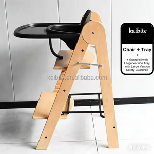 <span class=keywords><strong>Chaise</strong></span> à bascule réglable en bois massif moderne pour enfants - Sûre, écologique et confortable - Product Image 5