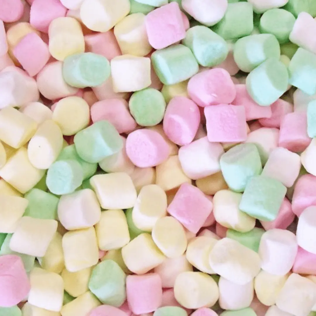 Toptan tatlı susuz mini marshmallow