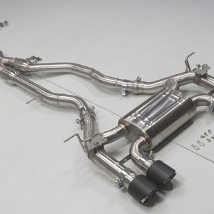 Valvetronic Exhaust Catback for BMW M3 M4 F80 F82 S55 3.0T 2015-2019 with Stainless Steel or Titanium Muffler for Custom Sound - Product Image 3