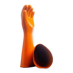 Guantes de seguridad para electricistas de alto voltaje IEC60903 Clase 00 Guantes protectores aislantes de goma natural - Product Image 5