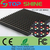 Module d'affichage LED numérique publicitaire de haute qualité pour extérieur, DIP346, pleine couleur, P16 P10 P12.5, 16x16 points