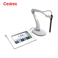 pH-mètre électrique portable de haute qualité avec étalonnage automatique à 3 points (-2 à 20,00 pH) pour la qualité de l'eau